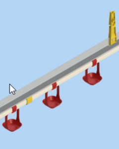 DRINKER10'LGCUP7@17",VA-50S "SST" 4071,W/ALUM,L/SUSP,DBL HNG